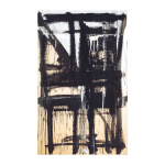 Violonchelo y Piano - nº 34-1, 145 x 90 cm. Poliuretano sobre cartón ondulado