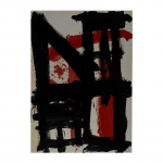 Violonchelo y Pianoo - nº 37, 105 x 75 cm. Poliuretano sobre cartón gris
