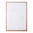 1969–71 – No. 6. 33 x 25.5 cm. Drawing with black India ink and a nib on paper.