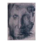 Sèrie 1971, nº 14, 70 x 50 cm. Llapis i carbó sobre paper