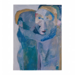 Sèrie 1971 - nº 11. 146 x 114 cm. Llapis i oli sobre tela