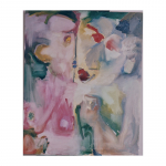 Sèrie 1971 - nº 8. 116 x 89 cm. Llapis i oli sobre tela