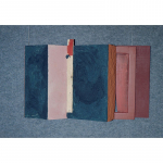 Serie 1973 - nº 30. 60 x 110 cm. Tècnica mixta sobre fusta
