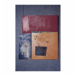 Serie 1973, nº 37, 100 x 81 cm. Tècnica mixta sobre fusta