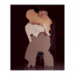 1974 - No.50. 202 x 98 cm. Mixed media on wood