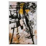1985-87.   Sense titol.   nº 2.  195 x 130 cm. Oli sobre tela.