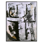 1985-87.  Sense titol. nº 10.  146 x 114 cm.  Oli sobre tela.