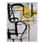 1985-87.  Sense titol. nº 6.  162 x 130 cm. Oli sobre tela.