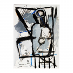 Sèrie 1985-86, G, 70 x 50 cm. Tècnica mixta sobre paper
