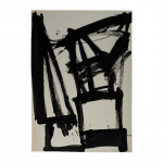 Violoncel i Piano, núm. 3 - 105 x 74 cm. Poliuretà sobre cartró gris