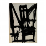 Violoncel i Piano - núm. 4, 105 x 74 cm. Poliuretà sobre cartró gris