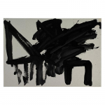 Violoncel i Piano - núm. 5, 52 x 74 cm. Poliuretà sobre cartró gris