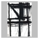 Cello and Piano- no. 122.140 x 100 cm. Polyurethane on white corrugated cardboard