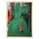 1992-94. Centaure II - nº 169.  74 x 52 cm.  Tècnica mixta sobre paper.