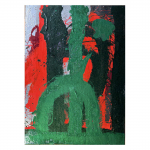 1992-94.  Centaure II - nº 174.  105 x 75 cm.  Tècnica mixta sobre paper