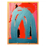 1992-94. Centaure II - nº 5.  74 x 52 cm. Tècnica mixta sobre paper.