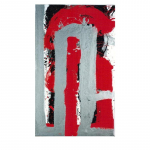 Centaure II - nº 11. 146 x 89 cm. Tècnica mixta sobre tela