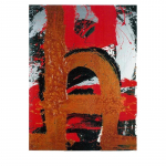 Centaure II -nº 16.  146 x 97 cm. Tècnica mixta sobre tela