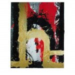 Centaure II - nº 20. 162 x 130 cm. Tècnica mixta sobre tela