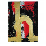 Centaure II - nº 22. 116 x 89 cm. Tècnica mixta sobre tela