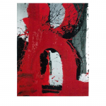 Centaure II - nº 25. 116 x 89 cm. Tècnica mixta sobre tela