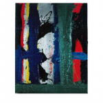 Centaure II - nº 29. 162 x 130 cm. Tècnica mixta sobre tela