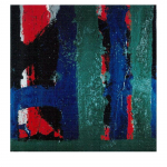Serie Centaure II - nº 36. 150 x 150 cm. Tècnica mixta sobre tela