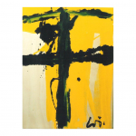 1999 Elle et lui - nº 8. 80 x 60 cm. Sintètic sobre fusta