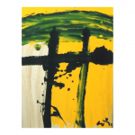 1999 Elle et lui - nº 9. 80 x 60 cm. Sintètic sobre fusta