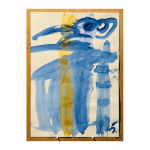 1999. Sèrie “París”. Tardor – nº 1. 70 x 50 cm. Técnica mixta sobre papel.