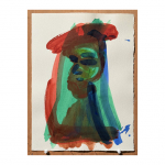 1999. Sèrie “París”. Tardor – nº 10. 38 x 28,5 cm. Técnica mixta sobre papel.