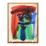 1999. Sèrie “París”. Tardor – nº 11. 38 x 28,5 cm. Técnica mixta sobre papel.