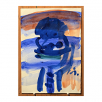 1999. Sèrie “París”. Tardor – nº 13. 50 x 35 cm. Técnica mixta sobre papel.
