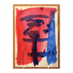 1999. Sèrie “París”. Tardor – nº 8. 70 x 50 cm. Técnica mixta sobre papel.