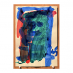1999. Sèrie “París”. Tardor – nº 9. 36,5 x 25,5 cm. Técnica mixta sobre papel.