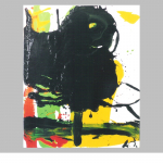 Arbre - nº 3. 65 x 54 cm. Sintètic sobre tela