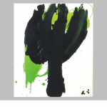Herbes - nº I. 55 x 46 cm. Sintètic sobre tela