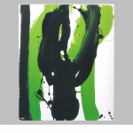 Herbes - nº V. 46 x 38 cm. Sintètic sobre tela