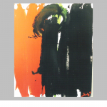 Vie - No.4. 65 x 54 cm. Synthetic on canvas