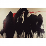 Cots  4-16-02 (II). 116 x 178 cm. Synthetic on canvas