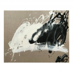 Table No. 9 65 x 81 cm. Synthetic on canvas