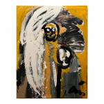 Ocasions perdudes nº 4 (Hamlet).  116 x 89 cm. Tècnica mixta sobre tela