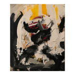 Missed Oportunities No. 1. 55 x  46 cm. Mixed media on canvas.