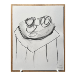 2016–2017. Banquete – nº 3. 37 x 28,5 cm. Lápiz sobre papel