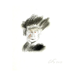 2018-2019 - nº I. Man. 8 x 4 cm. Pencil on paper