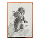 2024. MUD. Surviving Adversity – No. 39. 21 x 15 cm. Pencil and cardboard on paper.
