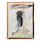 2024. Mujer - nº 8. 29 x 21 cm. Lápiz sobre papel.