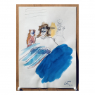 2024. Il·lusió per a viure - nº 11. 29 x 21 cm.  Aquarel·la i llapis sobre paper.