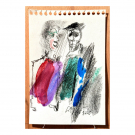 2025. L'altre I - nº 85. 15 x 21 cm. Aquarel·la i llapis sobre paper