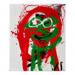 Àngels - nº 90. 55 x 46 cm. Tècnica mixta sobre tela